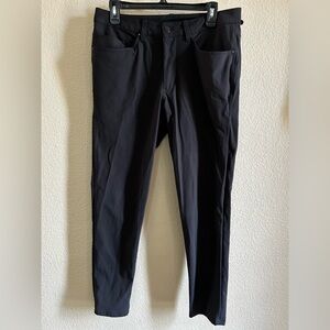 lululemon athletica Black Dress Pants Slim Fit